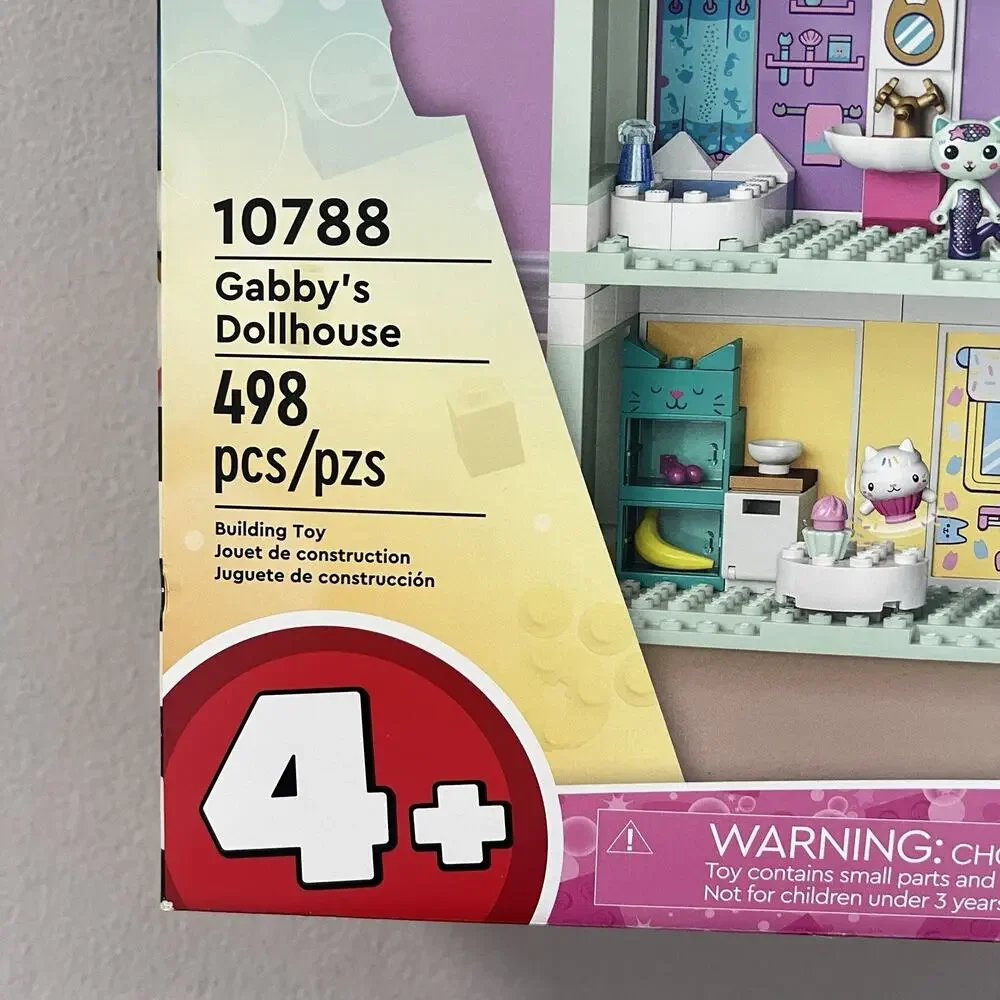 New Sealed Lego Gabby's Dollhouse 10788 Toy Building Set Cakey Pandy Catrat